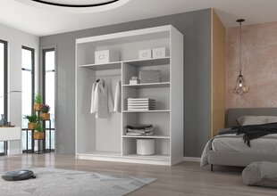 Шкаф ADRK Furniture Esti 180, коричневый цена и информация | Шкафы | 220.lv