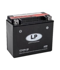 Akumulators Landport YTX20L-BS, 18 Ah 12V cena un informācija | Moto akumulatori | 220.lv