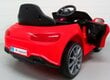 Vienvietīgs elektroauto bērniem Cabrio B3, sarkans cena un informācija | Bērnu elektroauto | 220.lv