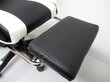 Spēļu krēsls K4 R-Sport ar kāju balstu + masieri, balts/melns cena un informācija | Biroja krēsli | 220.lv