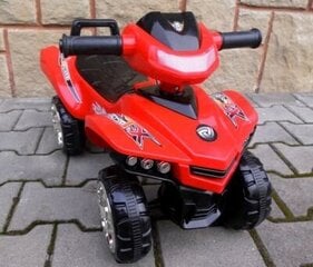 Bērnu stumjamā automašīna Quad J5, sarkana цена и информация | Игрушки для малышей | 220.lv