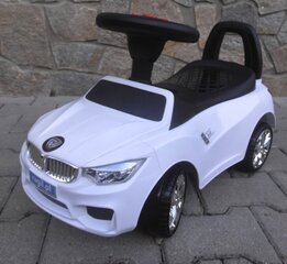 Uzbraucama J6 bērnu automašīna, balta cena un informācija | Rotaļlietas zīdaiņiem | 220.lv