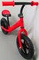 Līdzsvara velosipēds R7 ar EVA riteņiem, sarkans cena un informācija | Balansa velosipēdi | 220.lv