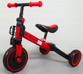 Līdzsvara velosipēds P8 ar daudzfunkciju pedāļiem, sarkans цена и информация | Балансировочные велосипеды | 220.lv