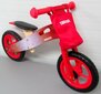 Koka līdzsvara velosipēds R10 ar EVA riteņiem, sarkans цена и информация | Balansa velosipēdi | 220.lv
