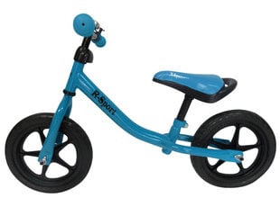 Līdzsvara velosipēds ar EVA riteņiem R1, zils cena un informācija | Balansa velosipēdi | 220.lv