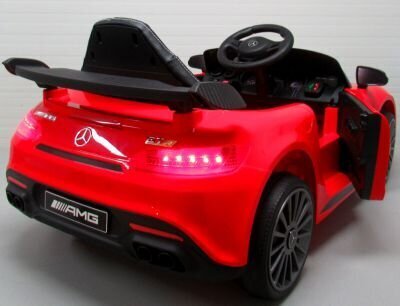 Mercedes GTR-S vienvietīgs elektroauto bērniem, sarkans цена и информация | Bērnu elektroauto | 220.lv