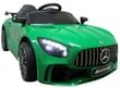 Vienvietīgs elektroauto bērniem Mercedes GTR-S, zaļš цена и информация | Bērnu elektroauto | 220.lv