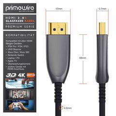 Кабель HDMI CSL 313735 (Пересмотрено A+) цена и информация | Кабели и провода | 220.lv