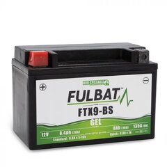 Akumulators Fulbat YTX9-BS, 8 Ah 120 A EN 12V cena un informācija | Moto akumulatori | 220.lv