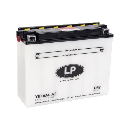 Akumulators Landport YB16AL-A2, 16 Ah 12V цена и информация | Moto akumulatori | 220.lv