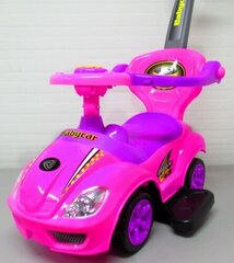 Bērnu stumjamās mašīnas J9 R-sport ar mūziku, rozā krāsā cena un informācija | Rotaļlietas zīdaiņiem | 220.lv