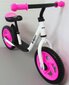Bērnu līdzsvara velosipēds R5 R-Sport, balts un rozā цена и информация | Balansa velosipēdi | 220.lv