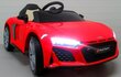 Bērnu akumulatoru auto AUDI R8 Sport RED, 2 vadības metodes цена и информация | Bērnu elektroauto | 220.lv