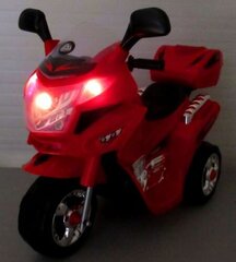 Bērnu akumulators motocikls M6, sarkans cena un informācija | Bērnu elektroauto | 220.lv