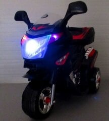 Bērnu akumulators motocikls M6, melns cena un informācija | Bērnu elektroauto | 220.lv
