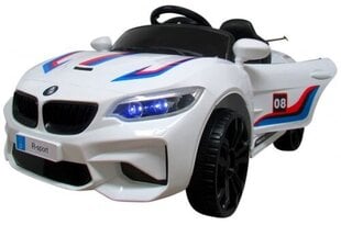 Bērnu akumulatoru automašīna Cabriolet B6 WHITE cena un informācija | Bērnu elektroauto | 220.lv