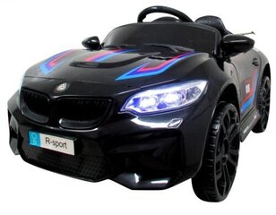 Bērnu akumulatoru auto Cabrio B6, melns cena un informācija | Bērnu elektroauto | 220.lv