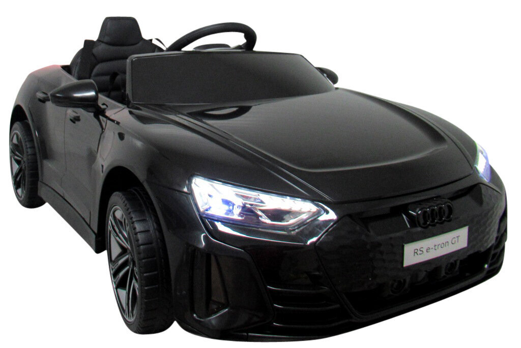 AUDI E-Tron GT EVA Bērnu akumulatoru auto, melns цена и информация | Bērnu elektroauto | 220.lv