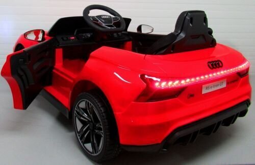 AUDI E-Tron GT EVA Bērnu akumulatoru auto, sarkans цена и информация | Bērnu elektroauto | 220.lv