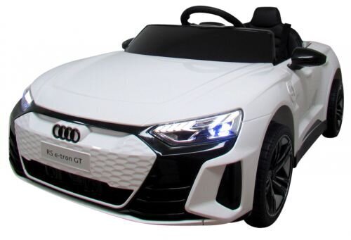 AUDI E-Tron GT EVA Bērnu akumulatoru auto, balts цена и информация | Bērnu elektroauto | 220.lv
