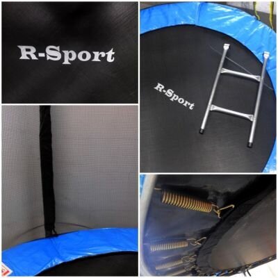 Dārza batuts R-Sport 6FT 183 cm. ar tīklu un kāpnēm цена и информация | Batuti | 220.lv