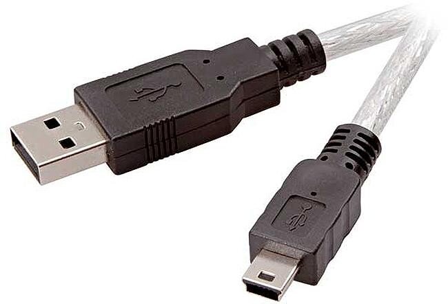 Vivanco USB kabelis - miniUSB 1.8m (45231) cena un informācija | Kabeļi un vadi | 220.lv