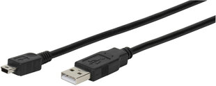 Vivanco USB kabelis - miniUSB 1.8m (45224) cena un informācija | Savienotājkabeļi | 220.lv