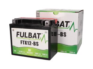 Akumulators FULBAT FYTX12-BS, 10 Ah 180 A EN 12V цена и информация | Мото аккумуляторы | 220.lv