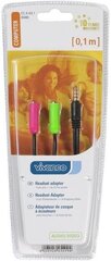 Vivanco kabelis 3.5mm - 2x3.5mm 0.1m (45499) cena un informācija | Adapteri un USB centrmezgli | 220.lv