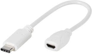 Vivanco adapteris USB-C - microUSB 2.0 10cm (45285) цена и информация | Адаптеры и USB разветвители | 220.lv