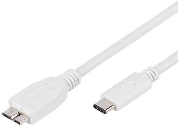 Vivanco kabelis USB-C - microUSB 3.0 1m (45275) цена и информация | Savienotājkabeļi | 220.lv
