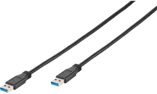 Vivanco kabelis USB 3.1 USB-A - USB-A 1.8m (45249) цена и информация | Kabeļi un vadi | 220.lv