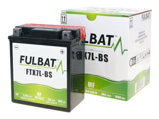 Akumulators Fulbat YTX7L-BS, 6 Ah 85 A EN 12V cena un informācija | Moto akumulatori | 220.lv