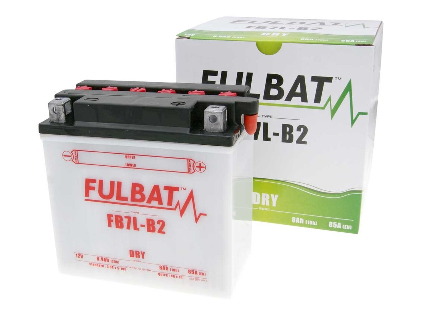 Akumulators Fulbat YB7L-B2, 8 Ah 85 12V cena un informācija | Moto akumulatori | 220.lv