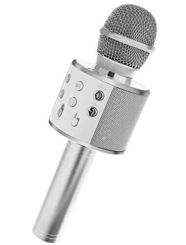 Karaoke mikrofons - skaļrunis ar balss maiņas efektiem WS-858 цена и информация | Attīstošās rotaļlietas | 220.lv
