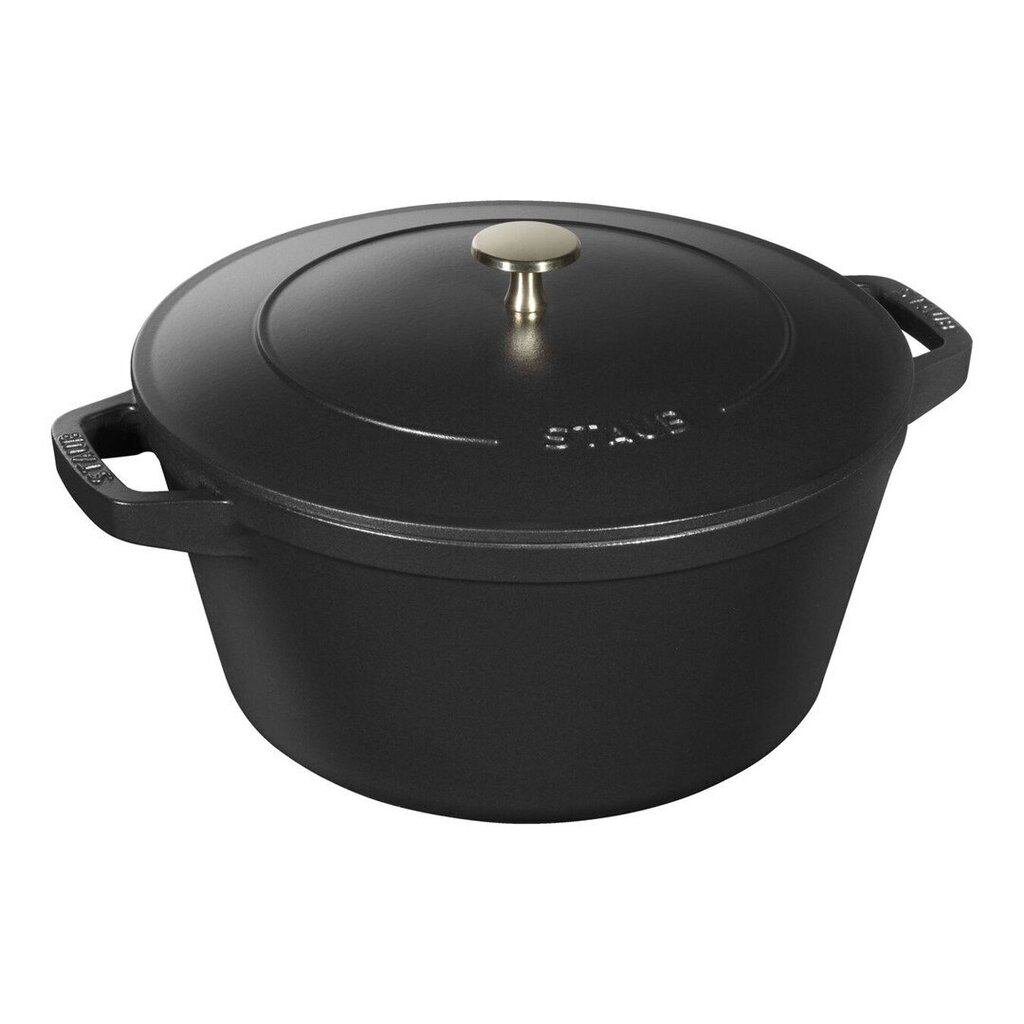 Staub La Cocotte 4,2 L apaļš čuguna kastrolis cepšanai цена и информация | Katli, tvaika katli | 220.lv