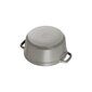 STAUB Čuguna apaļais katls 40500-246-0 3,8l grafīts цена и информация | Katli, tvaika katli | 220.lv