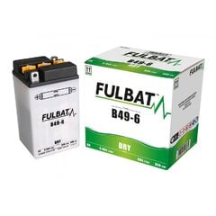 Аккумулятор Fulbat B49-6, 8Ач 80А EN 6В цена и информация | Мото аккумуляторы | 220.lv