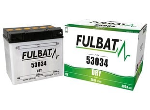 Akumulators Fulbat Y60-N30-A, 30 Ah 300 12V cena un informācija | Moto akumulatori | 220.lv
