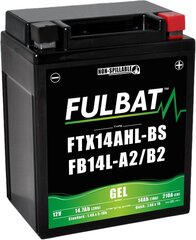 Аккумулятор Fulbat GTX14AHL-BS, 14 Ач 175 А EN 12В цена и информация | Мото аккумуляторы | 220.lv