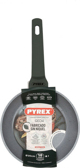 Pyrex Teflona panna Geoh Stiprināts alumīnijs 20 cm cena un informācija | Pannas | 220.lv