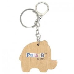 Viga koka atslēgu piekariņš Elephant Keychain cena un informācija | Atslēgu piekariņi | 220.lv