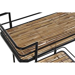 - DKD Home Decor Dabisks Melns Rotangpalma (68 x 37,5 x 70,5 cm) cena un informācija | Virtuves piederumi | 220.lv