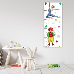 Bērnu auguma mērītājs, Cirks, 40x100 cm цена и информация | Картины | 220.lv