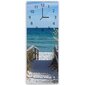 Sienas pulkstenis, Ceļš uz pludmali, 30x90cm cena un informācija | Pulksteņi | 220.lv