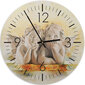 Sienas pulkstenis, Eņģeļi, 60x60cm cena un informācija | Pulksteņi | 220.lv