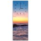 Sienas pulkstenis, Klintis saulrietā, 25x65cm cena un informācija | Pulksteņi | 220.lv