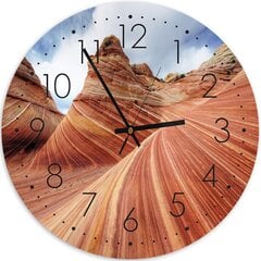 Настенные часы, Цветные камни, 40x40см цена и информация | Часы | 220.lv