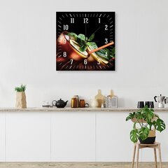 Sienas pulkstenis, Kubas bezmaksas kokteilis, 80x80cm цена и информация | Часы | 220.lv